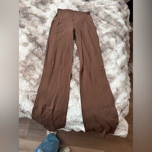 Lululemon high rise wide leg leggings